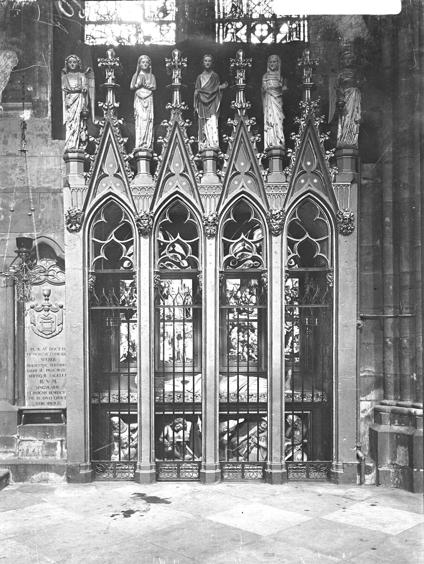 Quelle: Freiburger Münsterbauverein, Bildarchiv: Fotograf: Günther, Carl